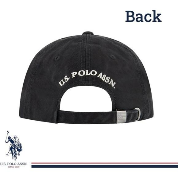 Cotton baseball hat adjustable strap curved brim embroidered logo cap unisex - Picture 3 of 8